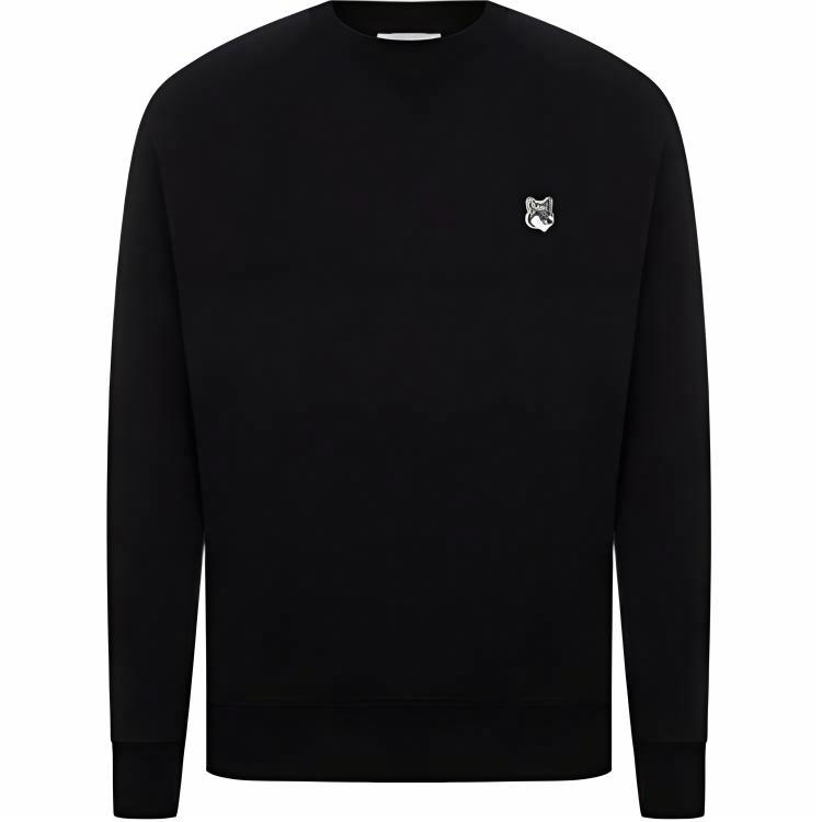 Мужское худи Maison Kitsune FW21 (черное)