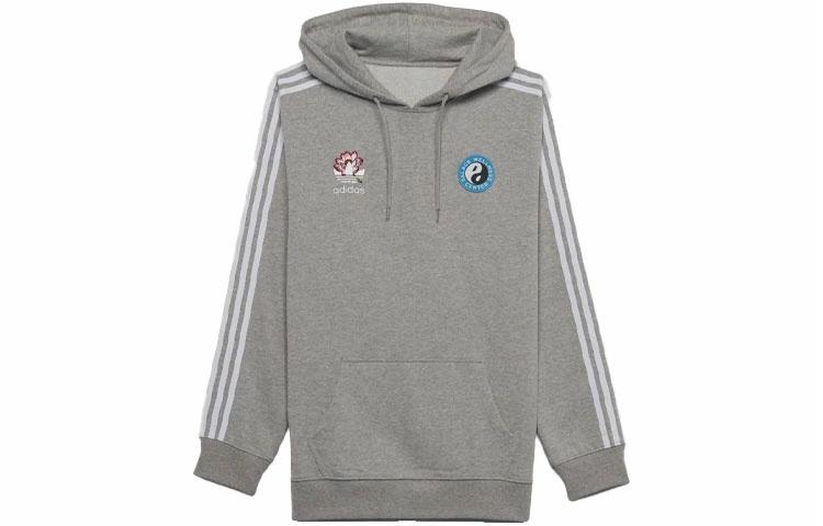 Мужское худи Palace PALACE x adidas originals (серое)