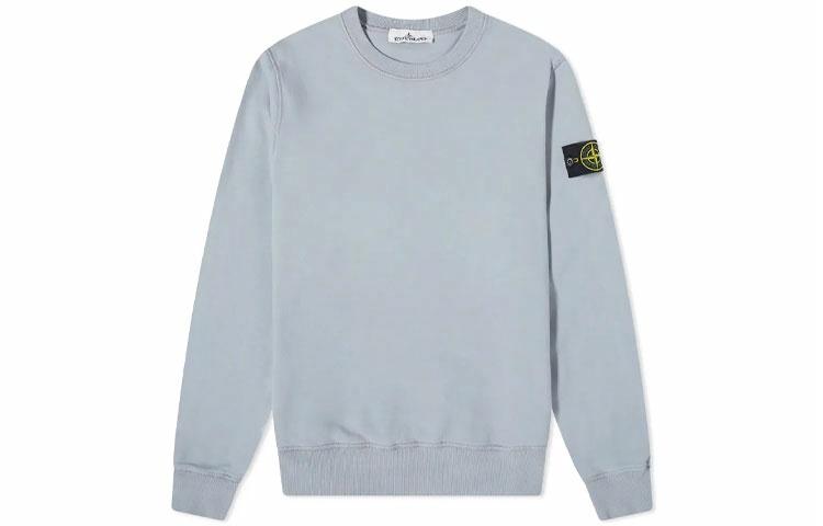 Мужское худи STONE ISLAND FW22 (жемчужно-серое)