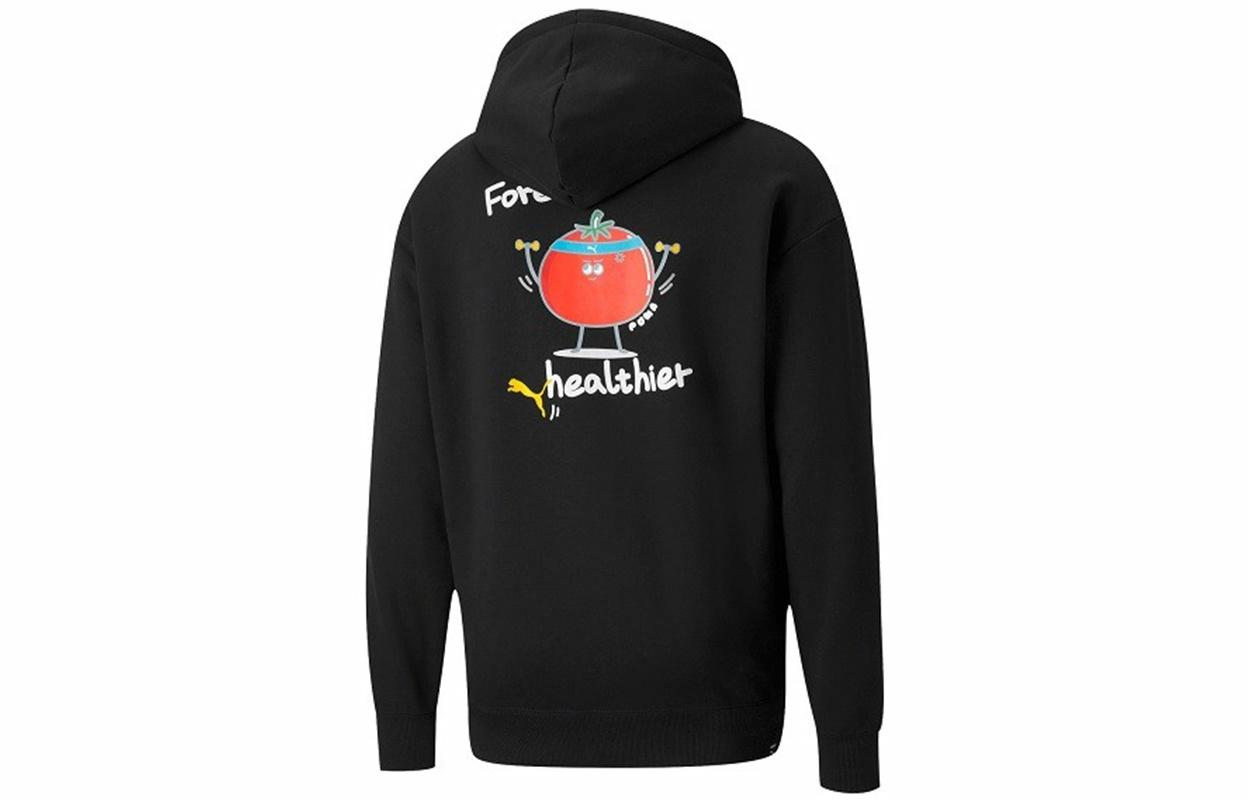 Мужское худи PUMA Club Graphic Hoodie (черное)