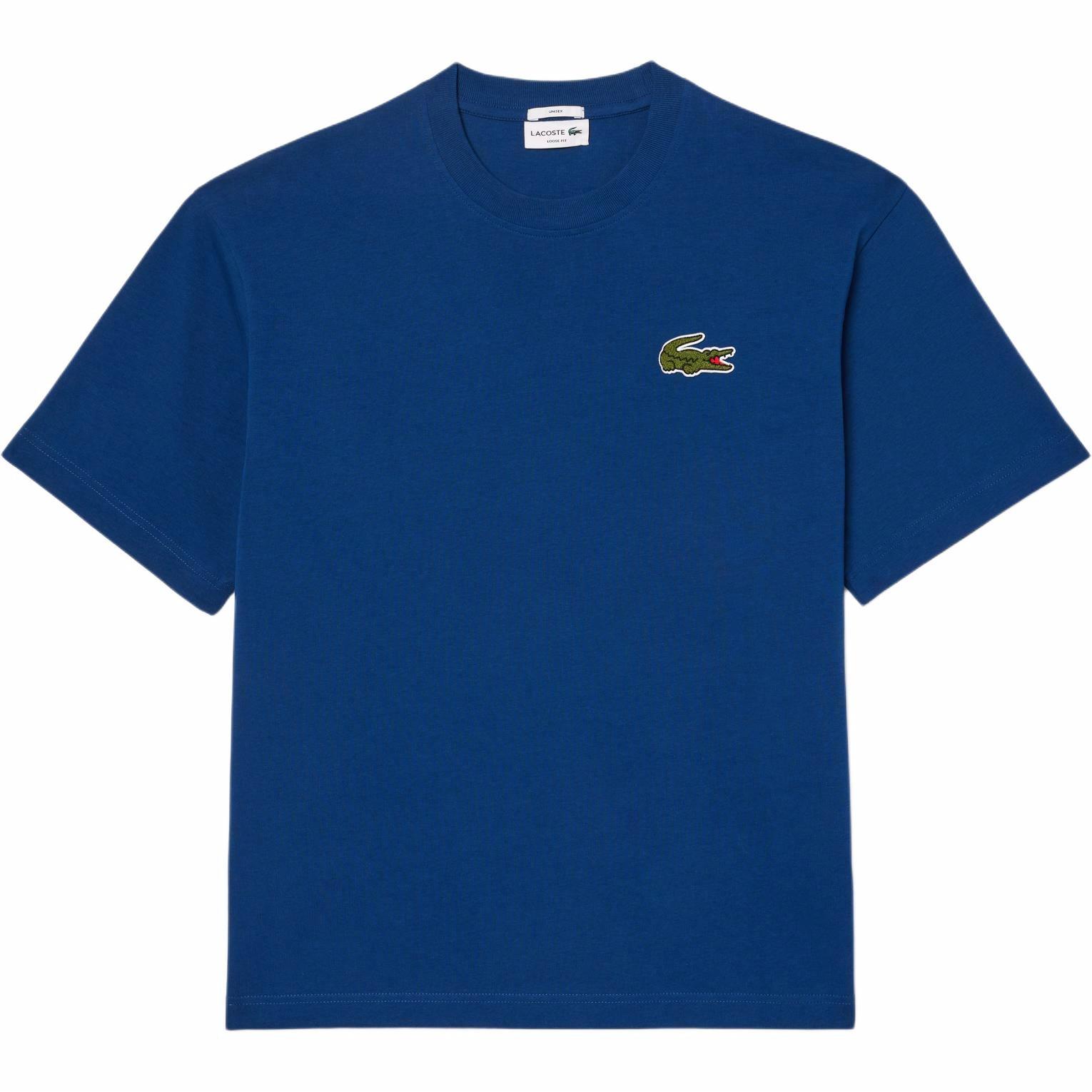 Футболка LACOSTE (синяя)