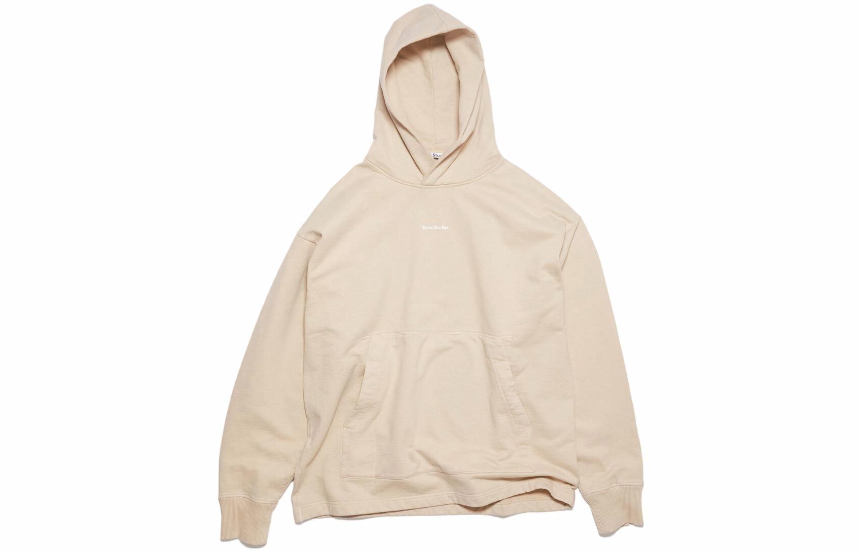 Мужское худи Acne Studios SS23 (молочно-белое)