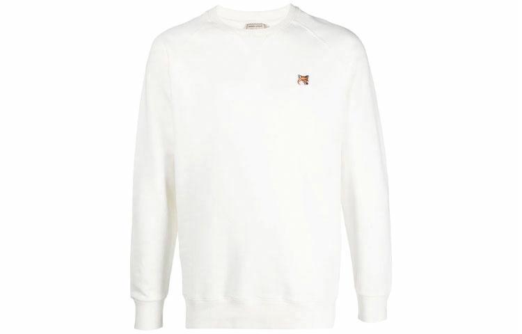 Мужское худи Maison Kitsune SS22 (белое)