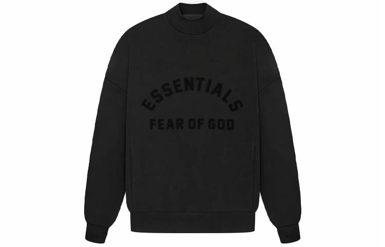Мужской свитшот Fear of God Essentials The Black Collection (черный)