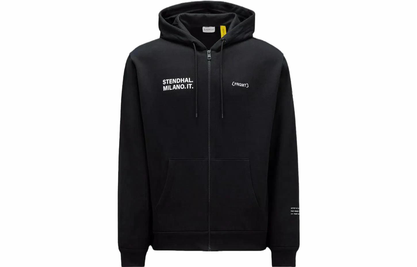 Худи MONCLER GENIUS × FRGMT (черное)