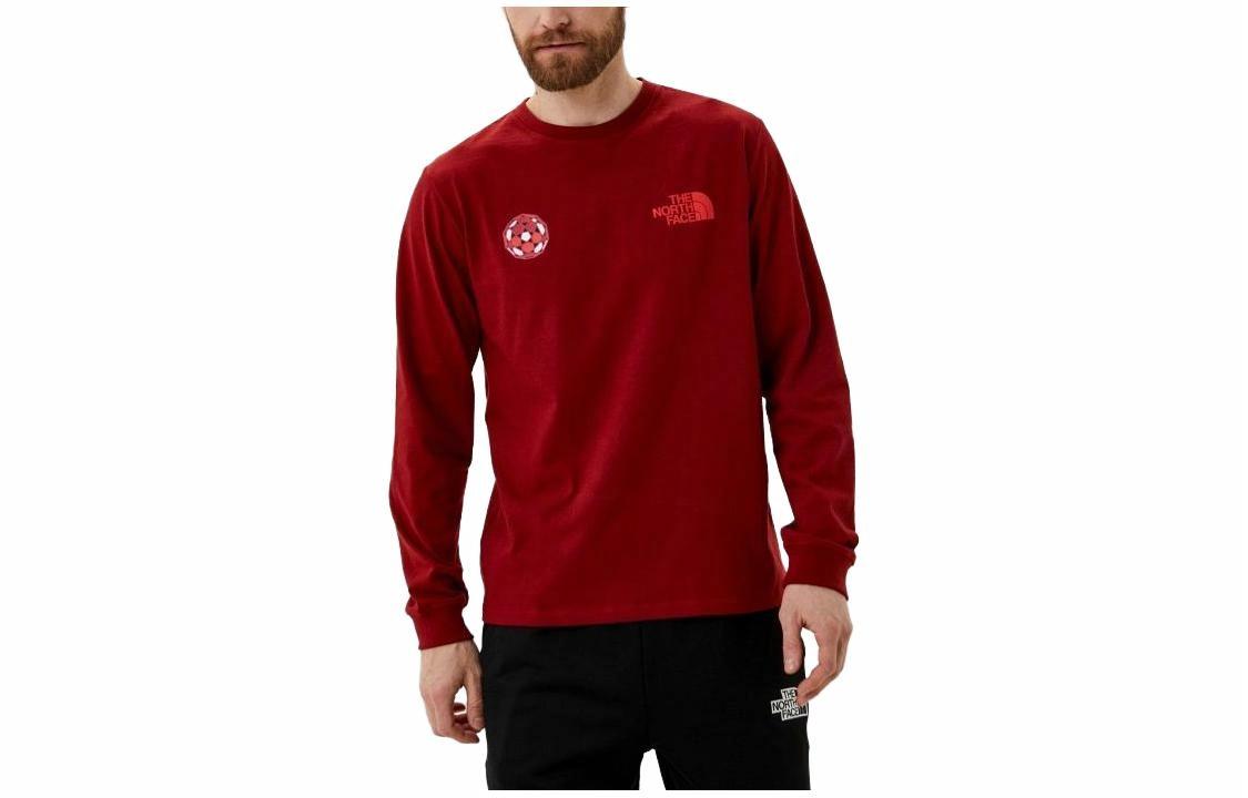 Мужское худи The North Face THE NORTH FACE Logo (красное)