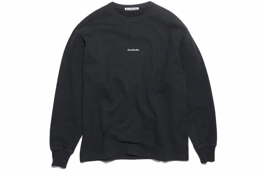 Мужское худи Acne Studios Logo (черное)