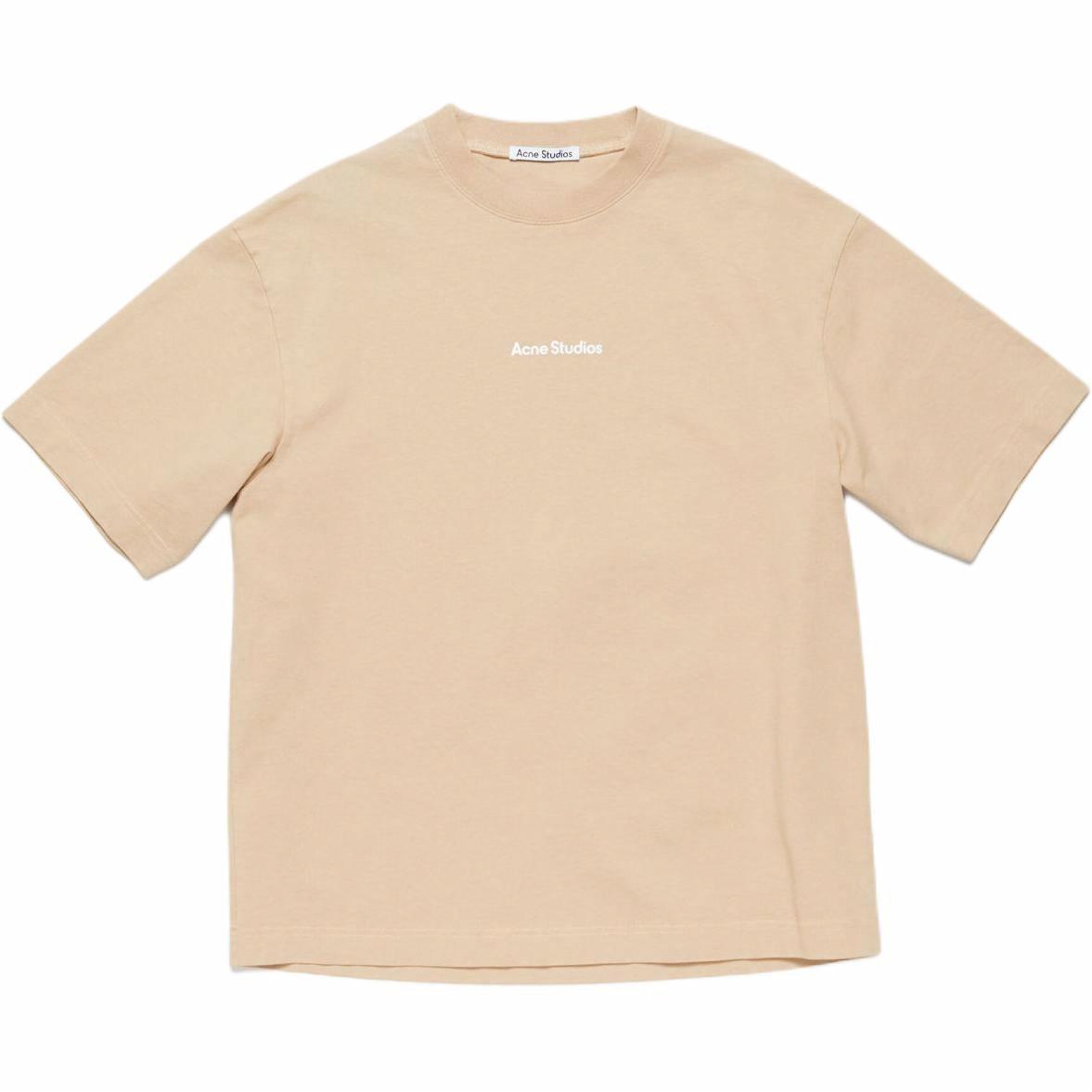 Футболка Acne Studios CL0274-AE3 (бежевая)