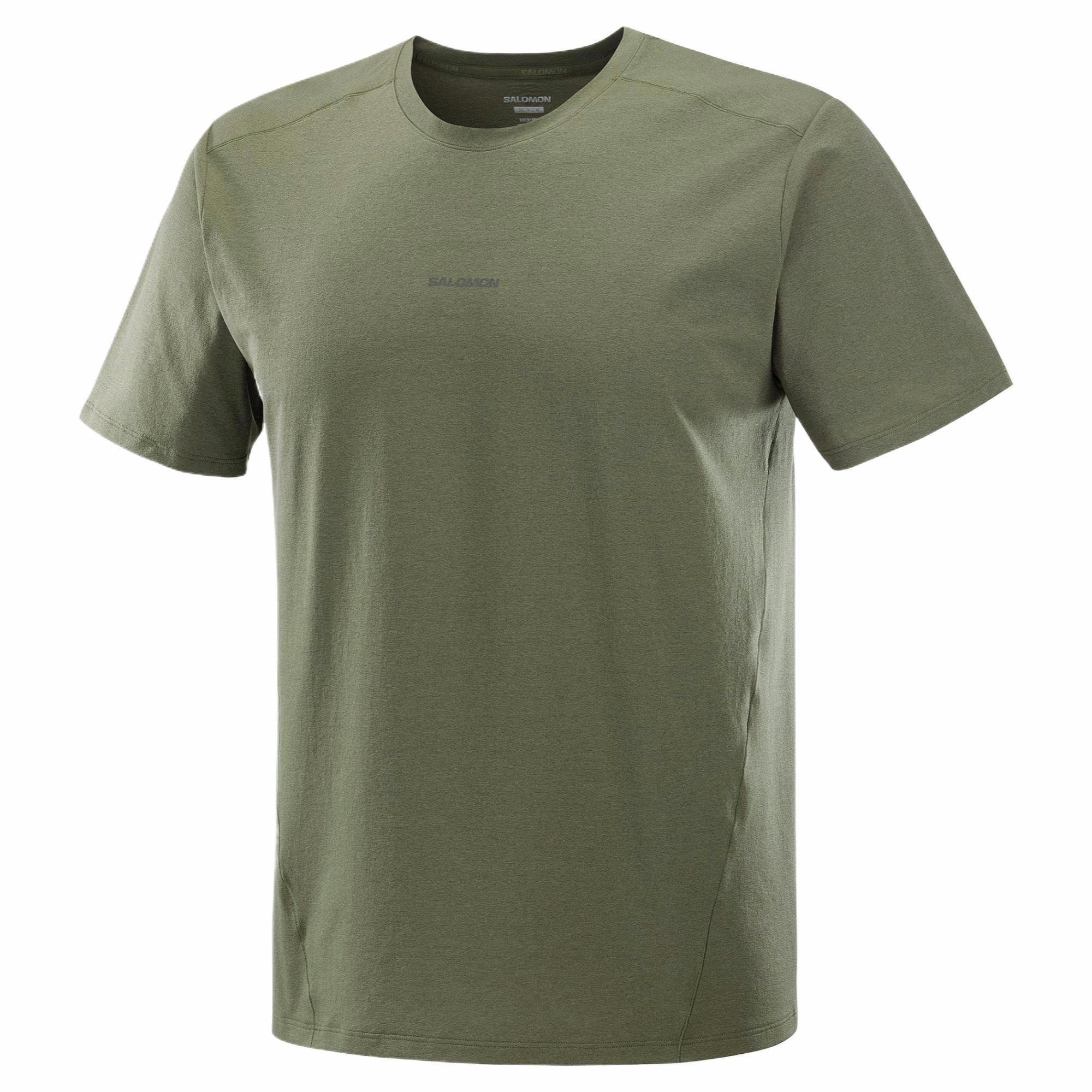 Мужская футболка Salomon T (зеленая)