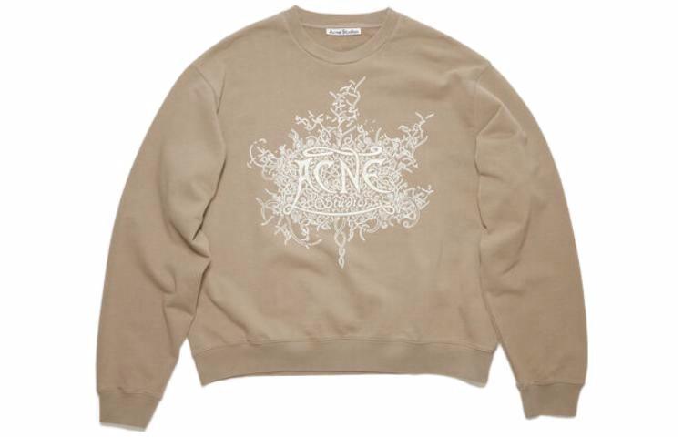 Мужской свитшот Acne Studios (коричневый)