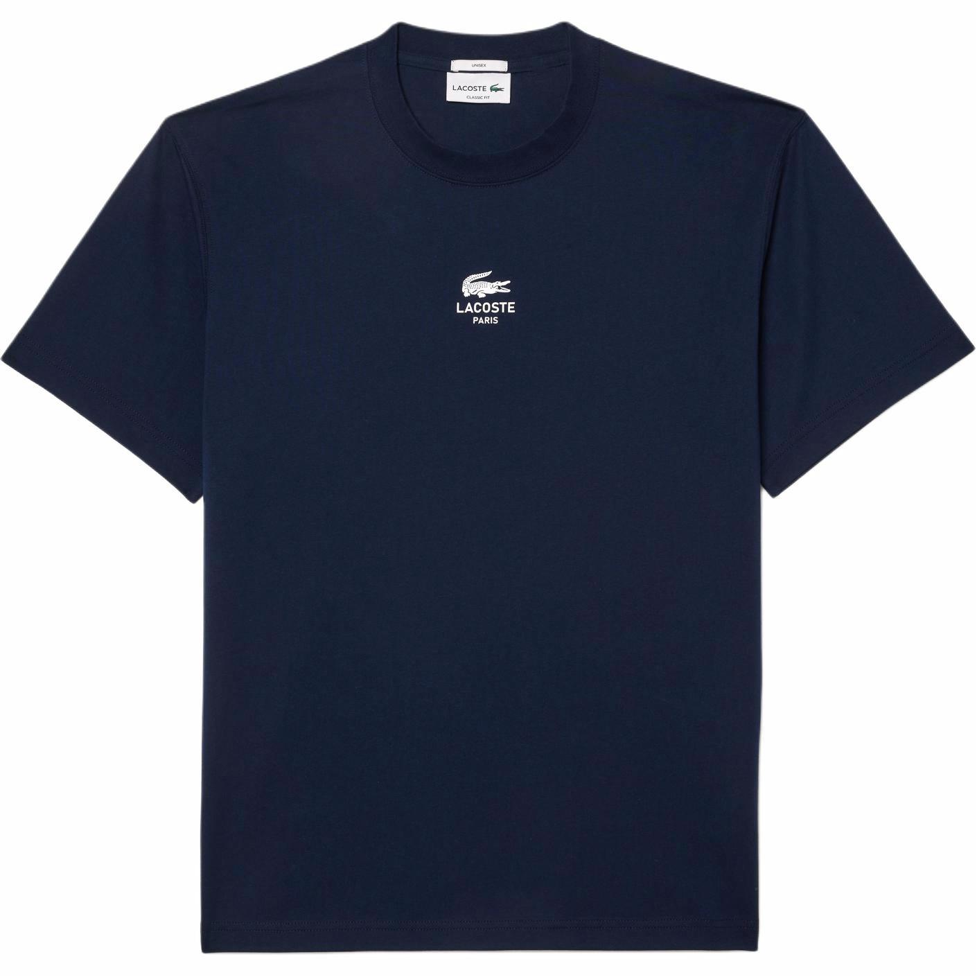 Футболка LACOSTE TH2739-166 (синяя)