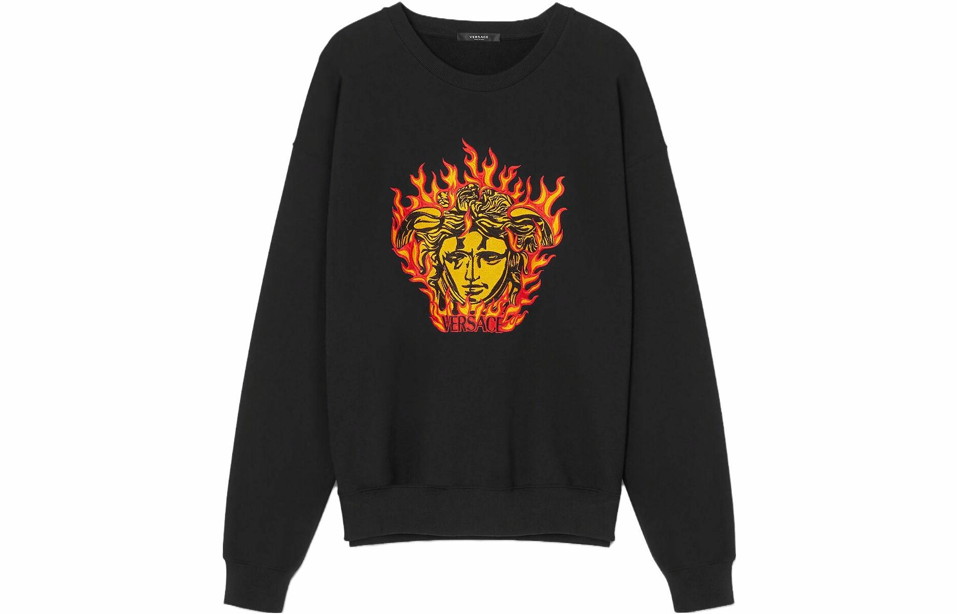 Мужской свитшот Versace (черный)