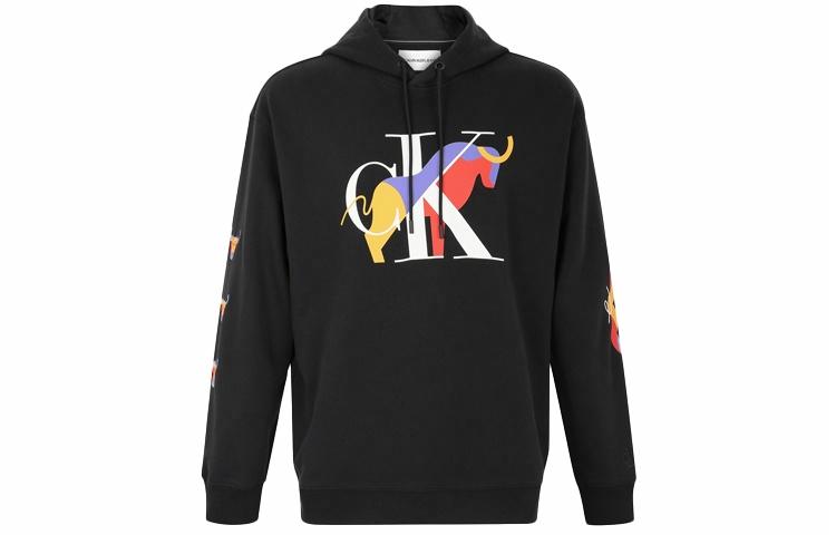Мужское худи Calvin Klein Graphic Hoodie (черное)
