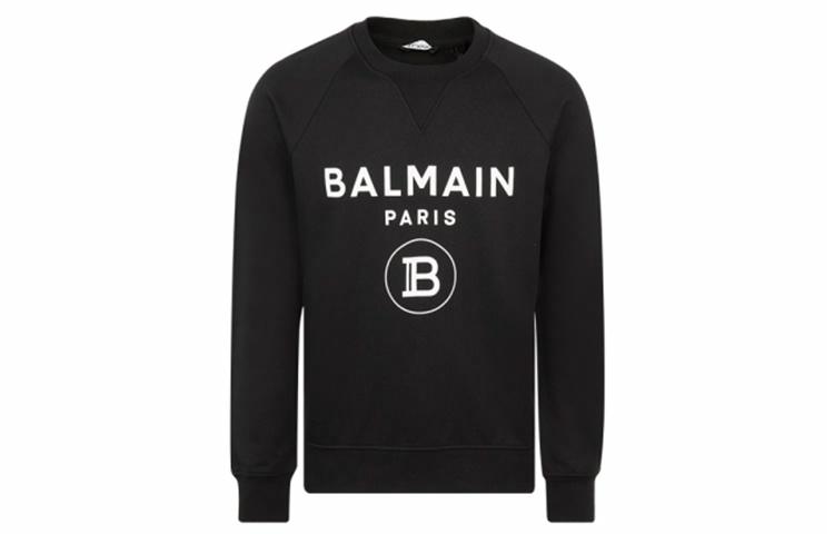 Мужское худи BALMAIN BALMAIN FW21 (черное)