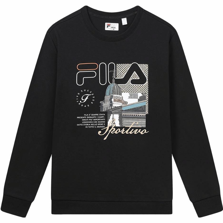 Мужское худи Fila Heritage (черное)