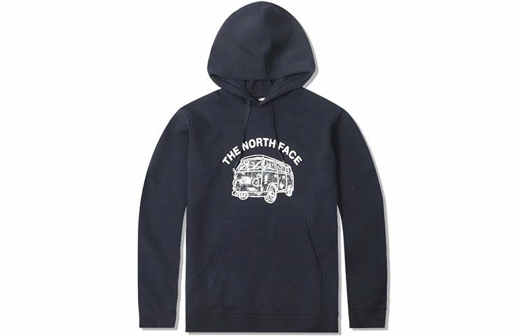 худи The North Face С автобусом (темно-синее)