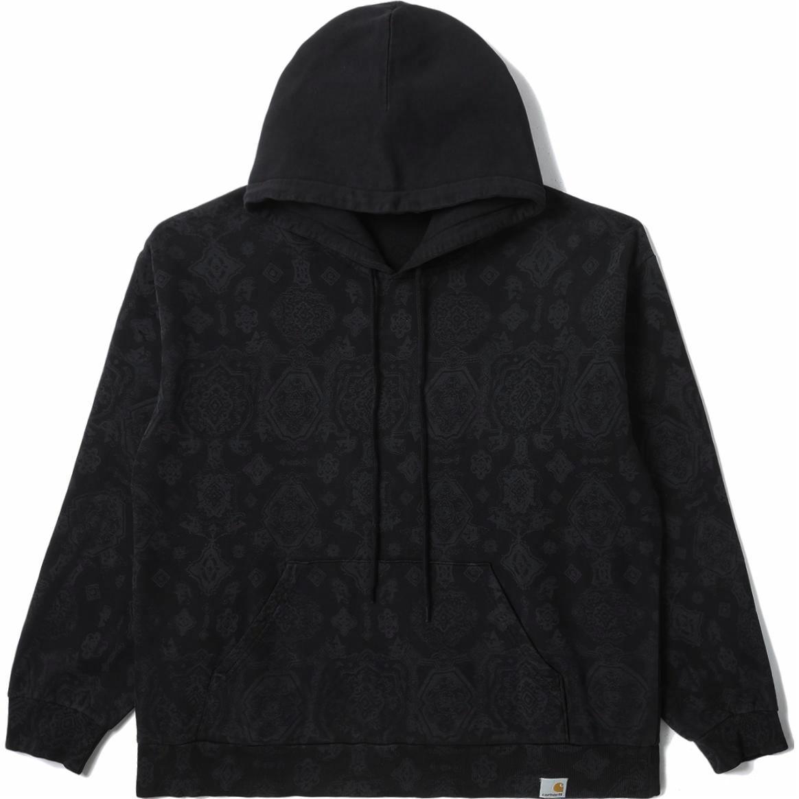 Худи Carhartt WIP SS23 Baroque Paisley (черное)