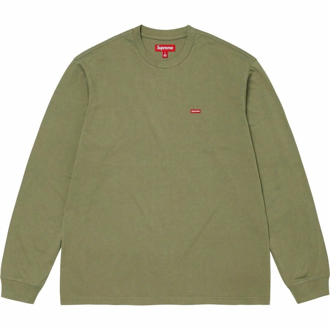 Футболка Supreme WEEK1 Small Box L/S Tee (черная)