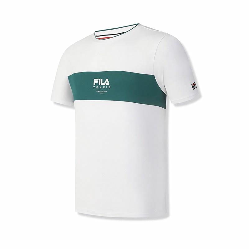 Мужская футболка Fila Tennis (белая)