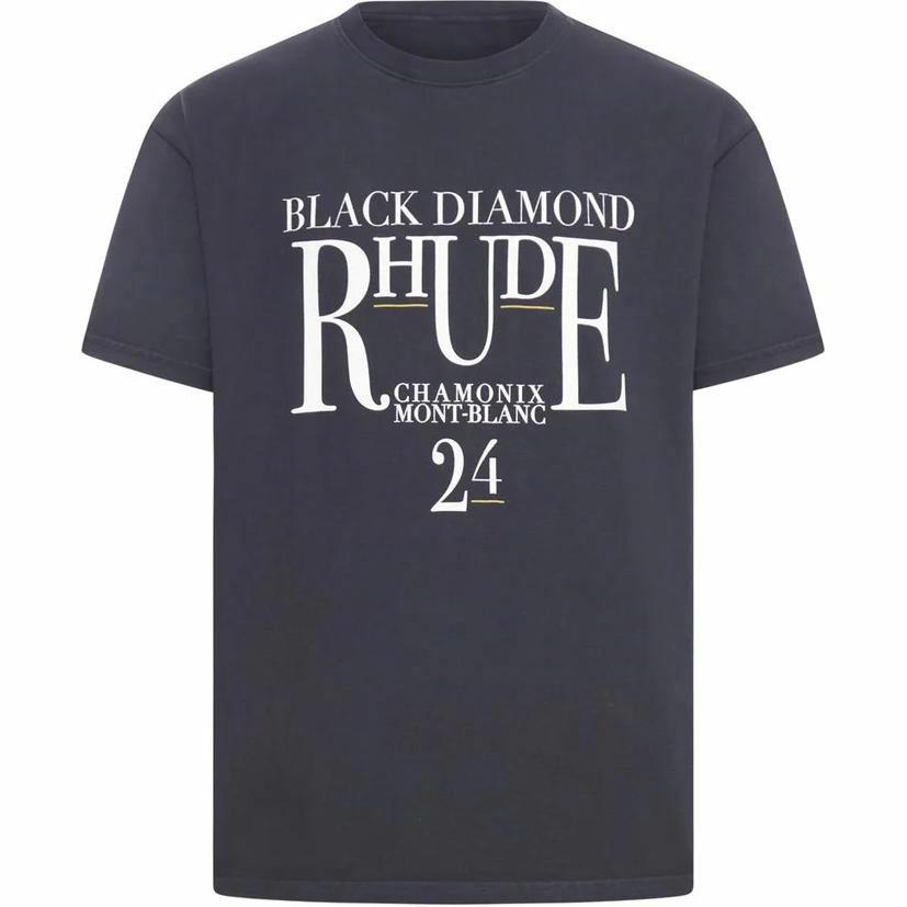 Мужская футболка RHUDE RHPF24TT010122306VTG (черная)