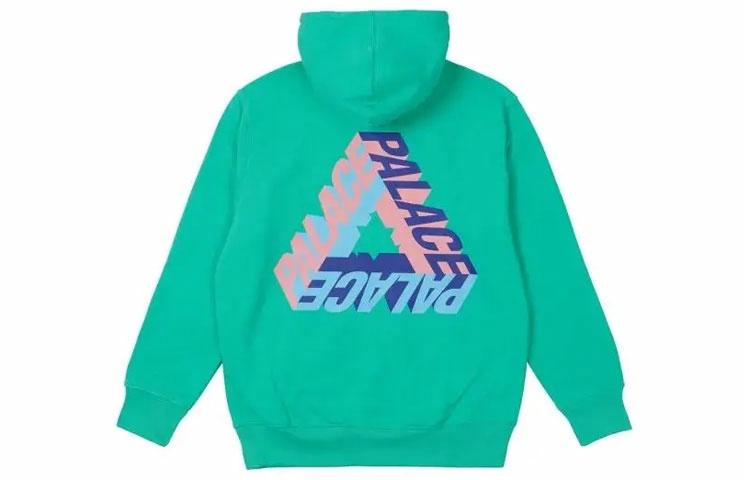 Худи Palace P-3d Hood Aqua FW21 (зеленое)