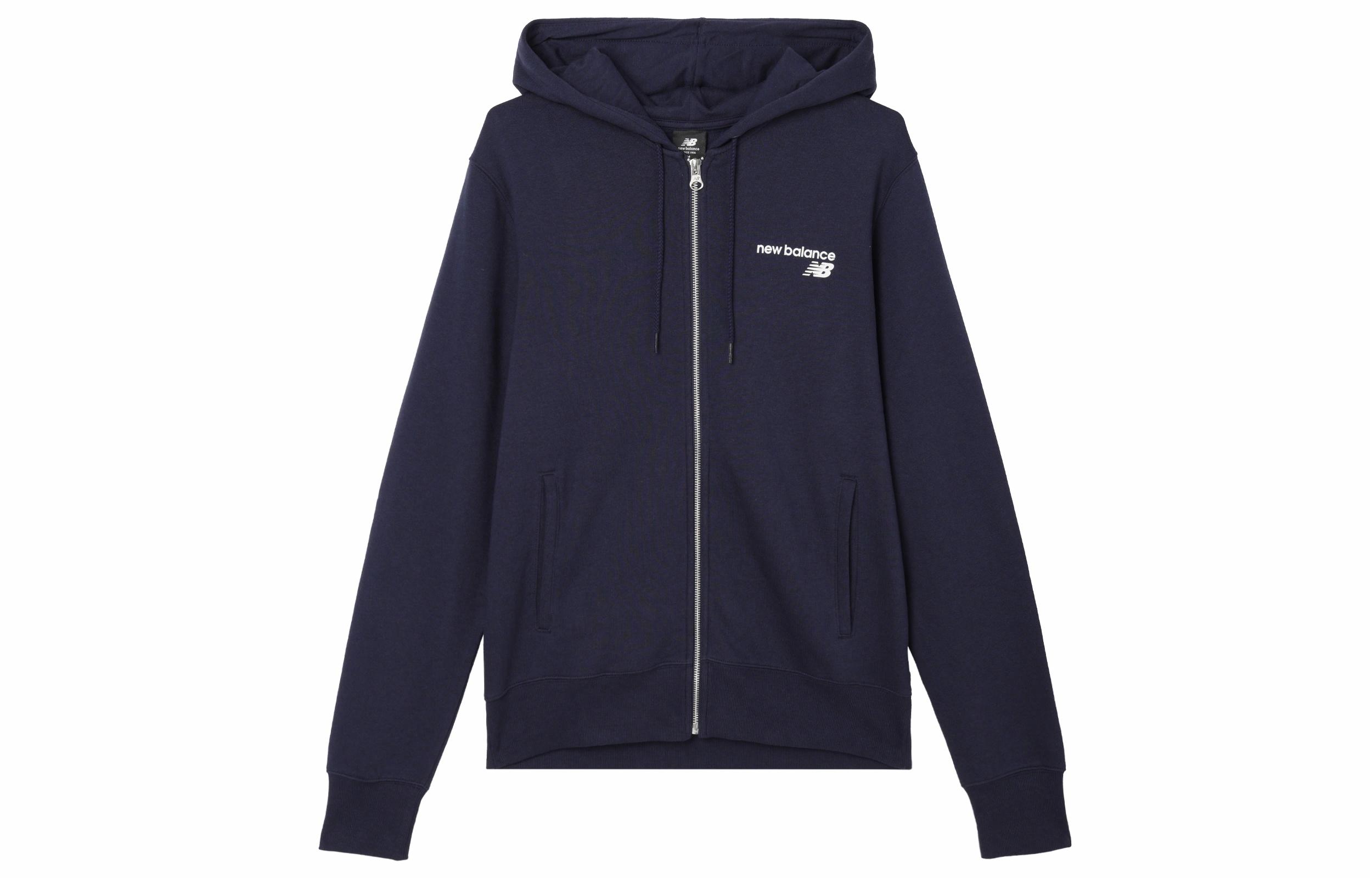Мужская куртка New Balance New Balance Logo (темно-синяя)
