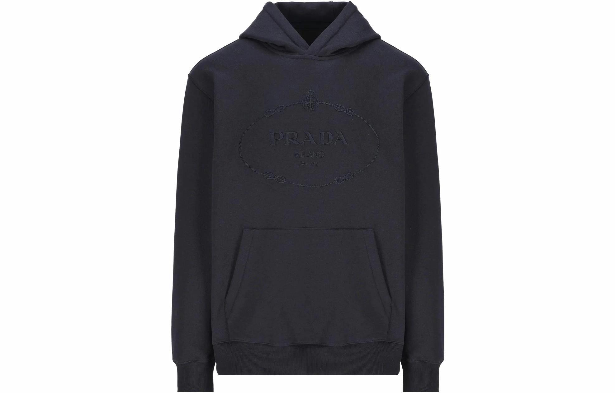 Мужские худи Prada PRADA (синий)