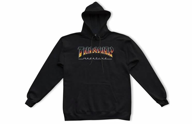 Худи Thrasher (черное)