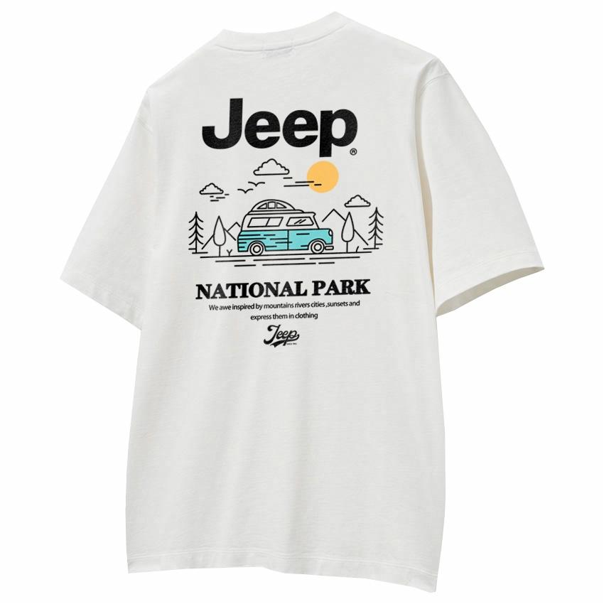 Футболка Jeep (бежевая)