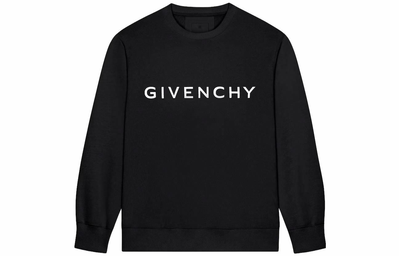 Мужское худи Givenchy FW23 Logo (черное)