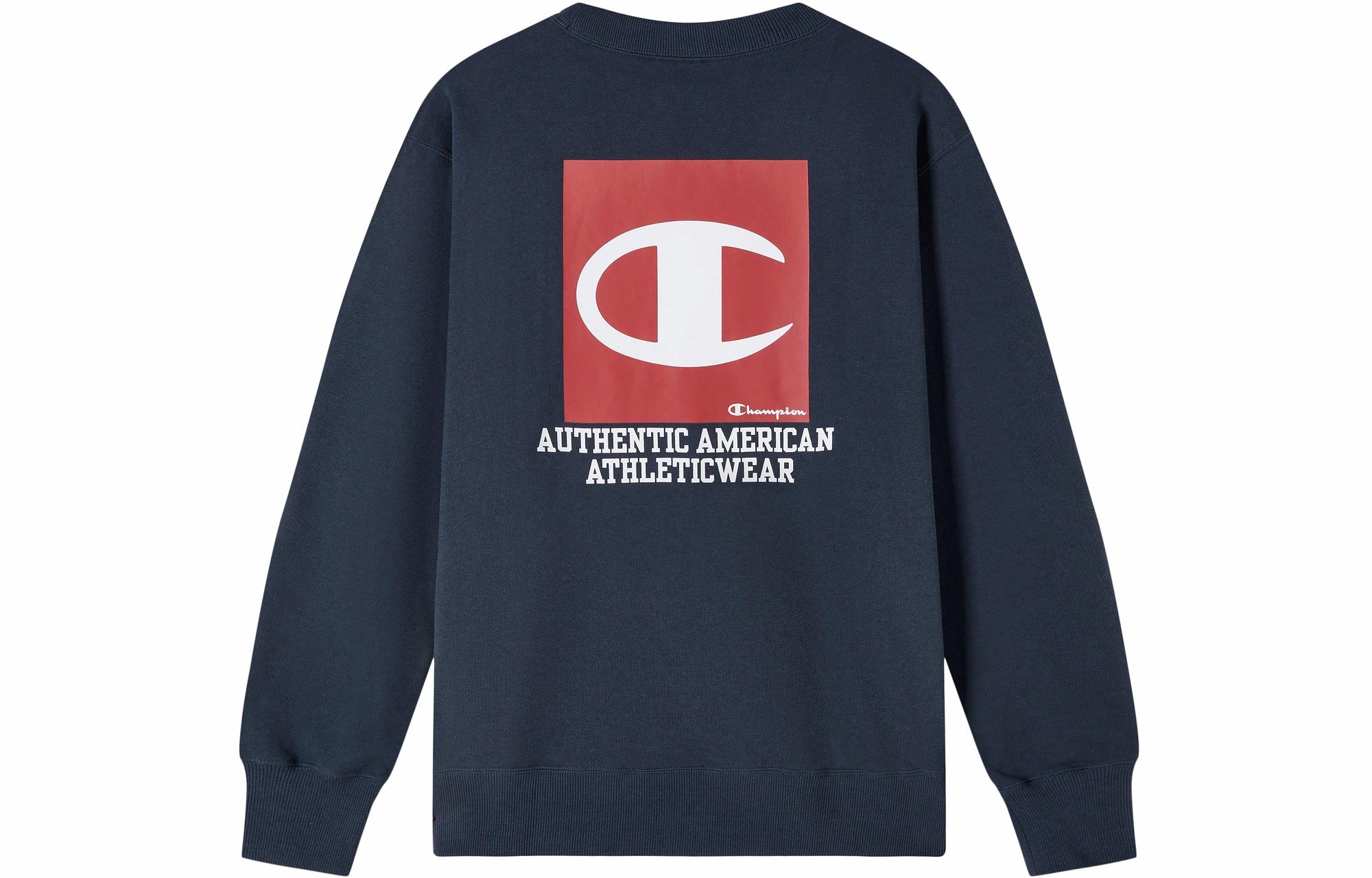 Свитшот Champion FW23 Basic (темно-синий)