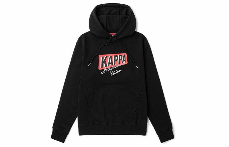 Мужское худи Kappa (черное)