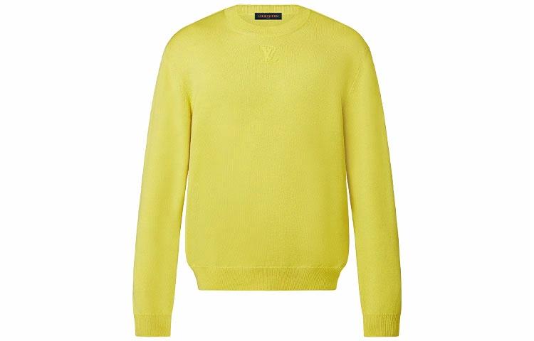 Мужское худи Louis Vuitton LOUIS VUITTON FW21 Logo (желтое)