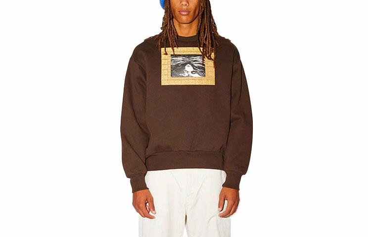 Свитшот Acne Studios (серый)