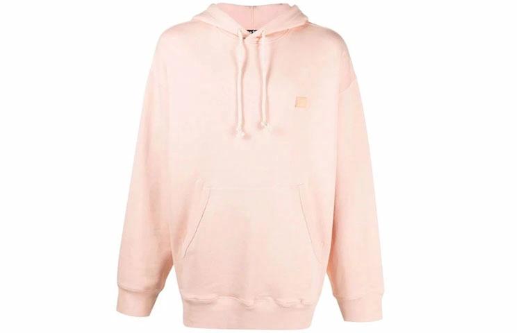 худи Acne Acne Studios FW21 Face (розовое)