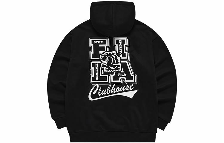 Мужское худи Fila FUSION (черное)
