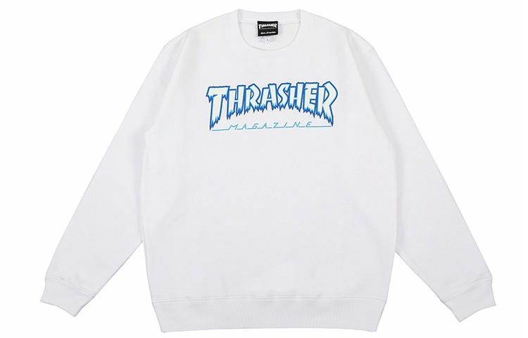 Мужские худи Thrasher Hometown Ice Crew (белые)