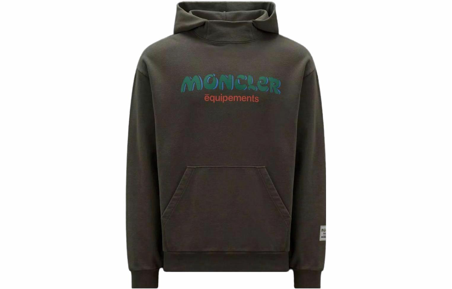 Худи MONCLER x Salehe Bembury (зеленое)