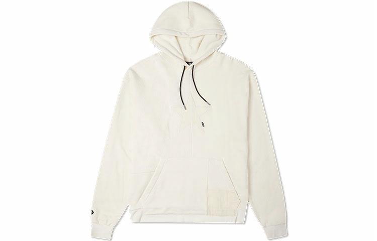 Мужское худи Converse Corduroy Hoodie (белое)
