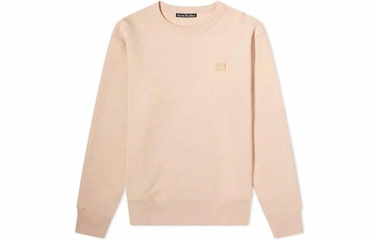 Худи Acne Face Oversized (розовое)