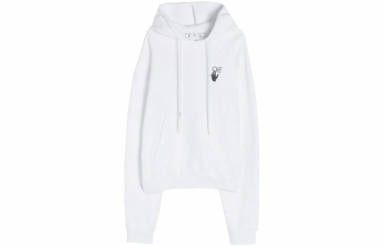Мужское худи OFF-WHITE Degradé Arrows (белое)