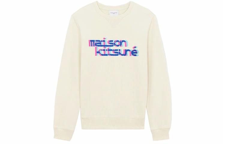 Мужское худи Maison Kitsune (белое)