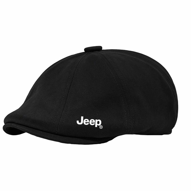Кепка-берет Jeep (бежевая)