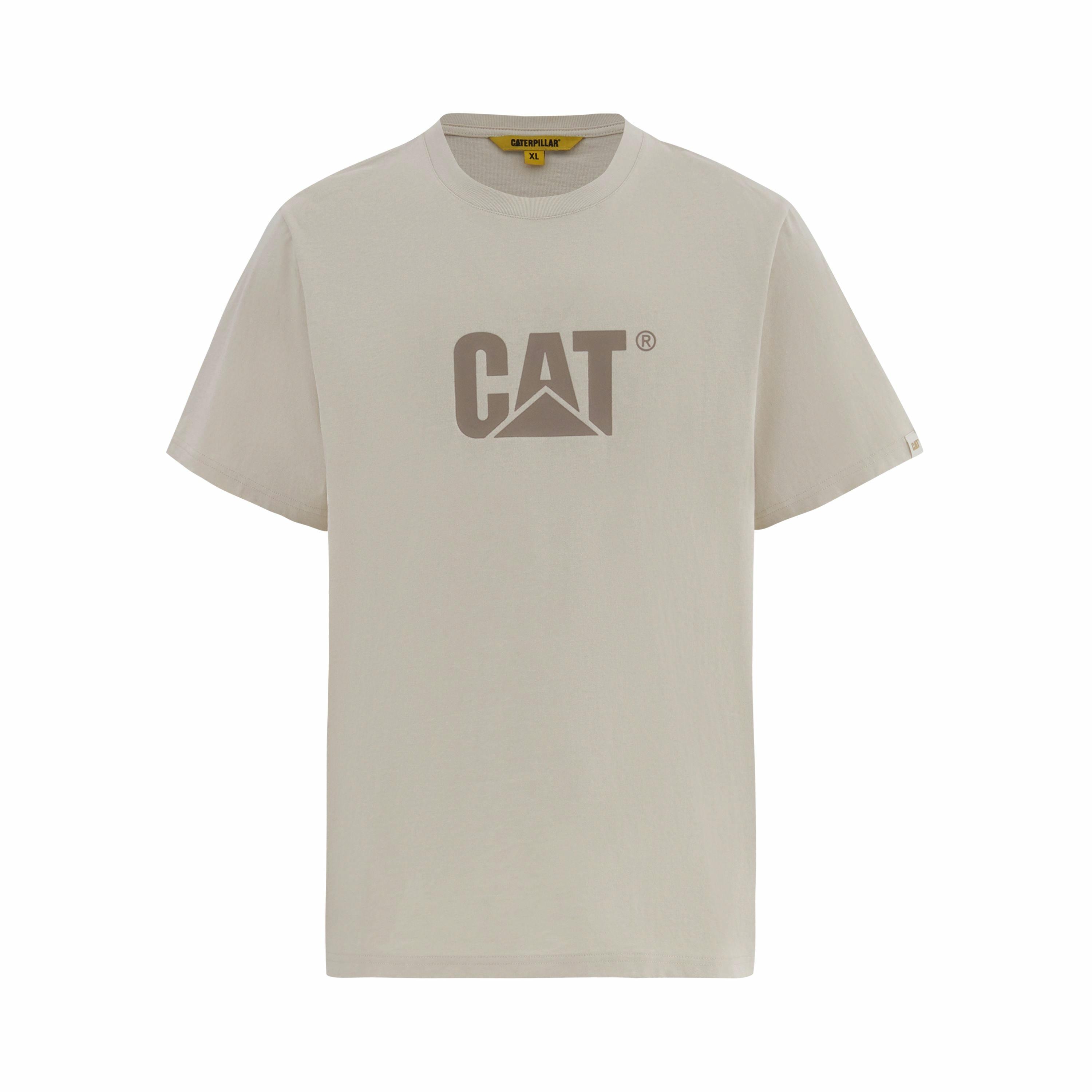 Мужская футболка CAT CAT SS24 LOGOT (белая)