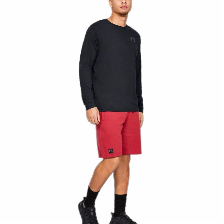 Мужской лонгслив Under Armour Sportstyle (черный) — фото 4