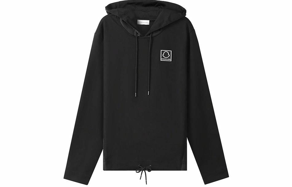 Мужское худи Moncler (черное)