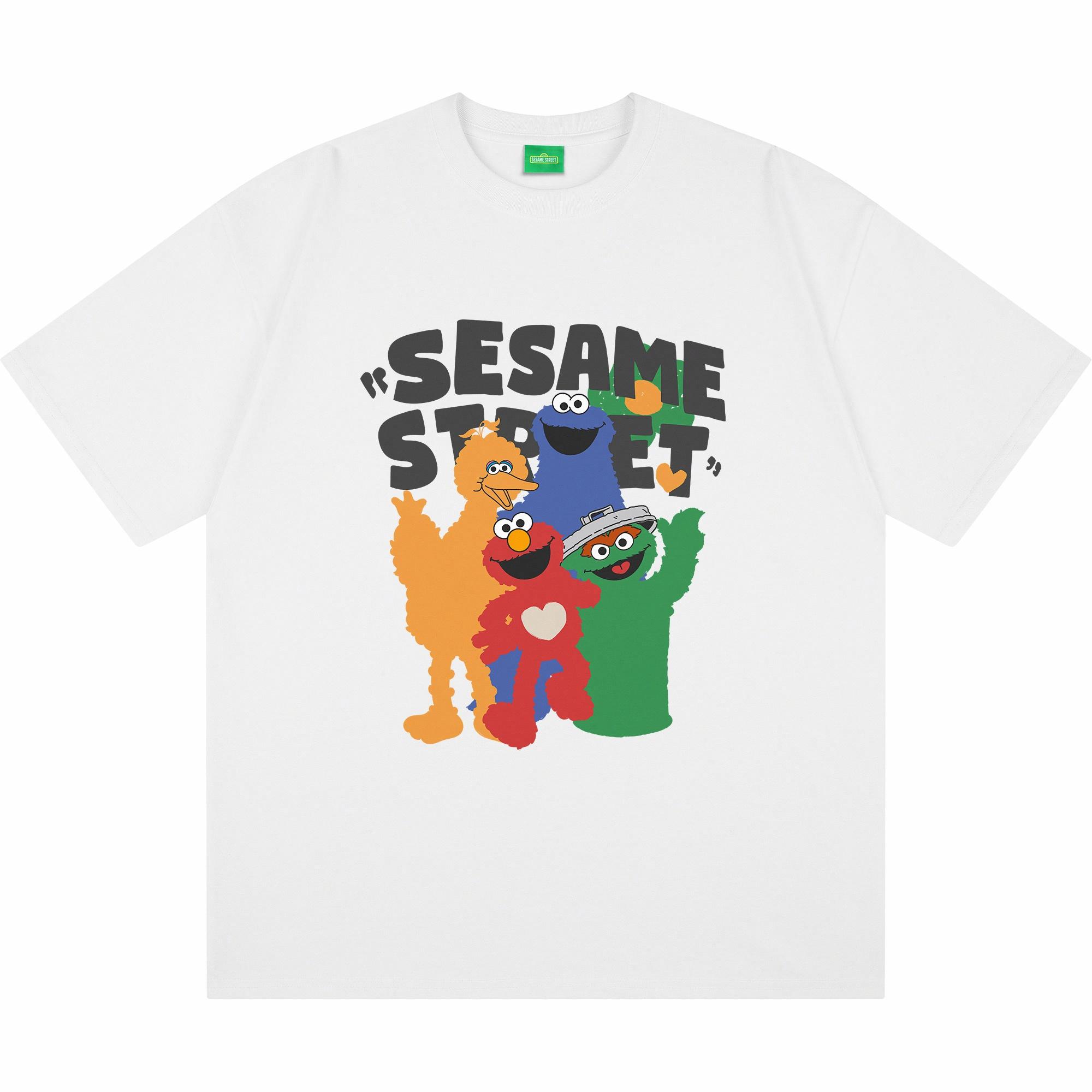 Футболка SESAME STREET (черная)