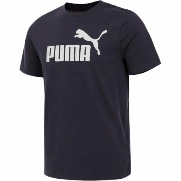 Мужская футболка PUMA Essentials (темно-синяя)