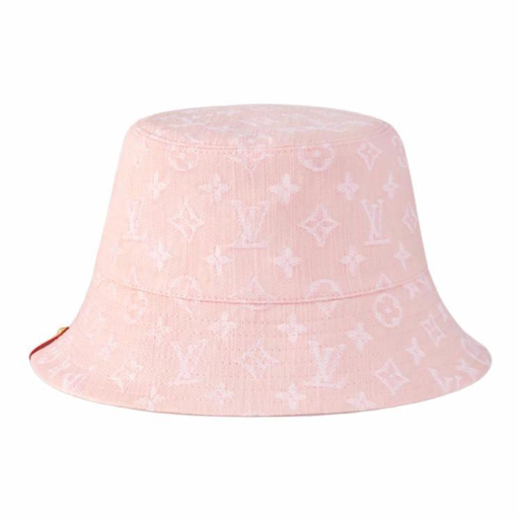 Женская панама Louis Vuitton LOUIS VUITTON DENIM (розовая)