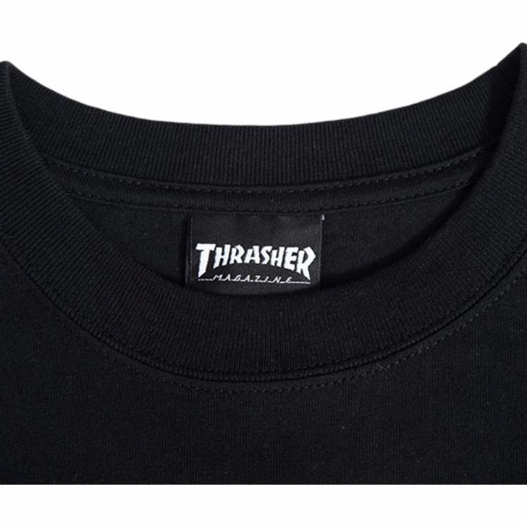 Футболка Thrasher logoT (черный) — фото 3